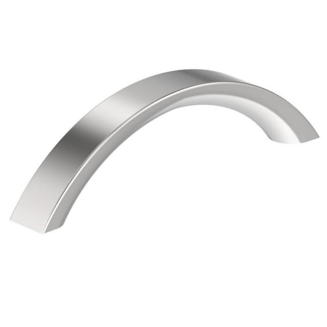 Amerock Parabolic Series 3-3/4 in (96 mm) Center to Center Polished Chrome Pull, BP3734626