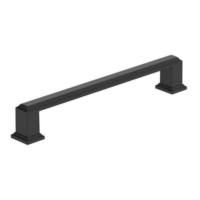 Amerock Appoint Series 6-5/16 in (160 mm) Center to Center Matte Black Pull, -BP37360FB