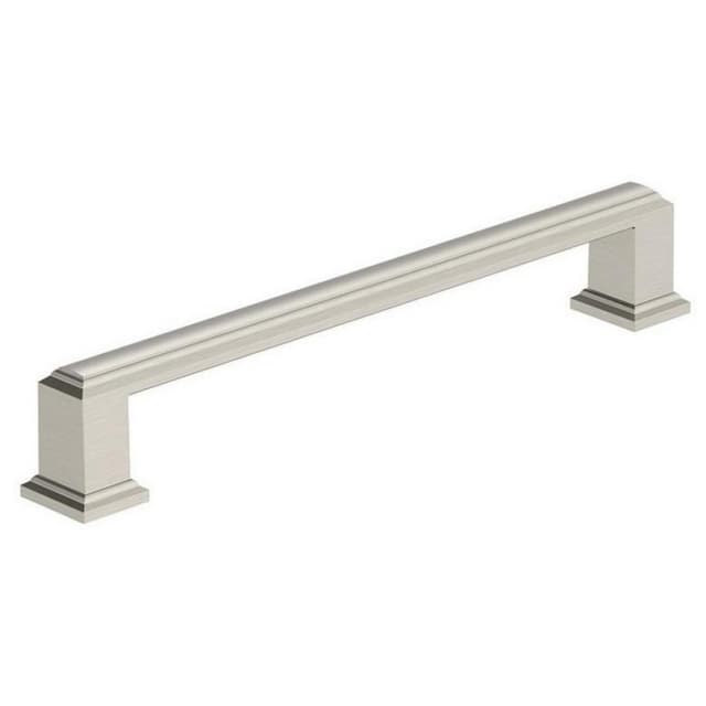 Amerock Appoint Series 6-5/16 in (160 mm) Center to Center Satin Nickel Pull, -BP37360G10