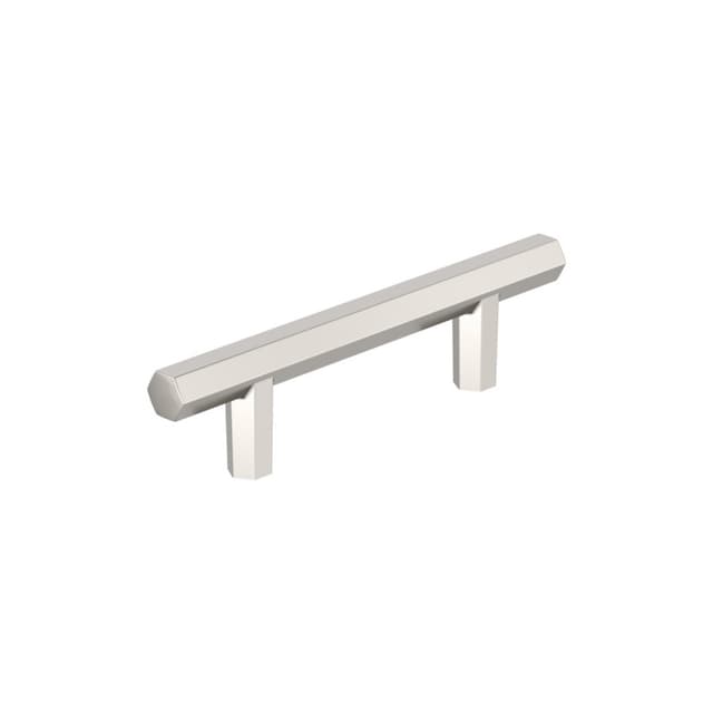Amerock Caliber Series 3 in (76 mm) Center to Center Polished Nickel Bar Pull, BP37365PN
