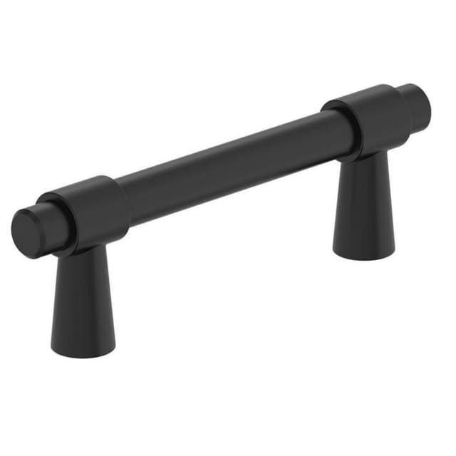 Amerock Destine Series 3 in (76 mm) Center to Center Matte Black Pull, -BP37370FB