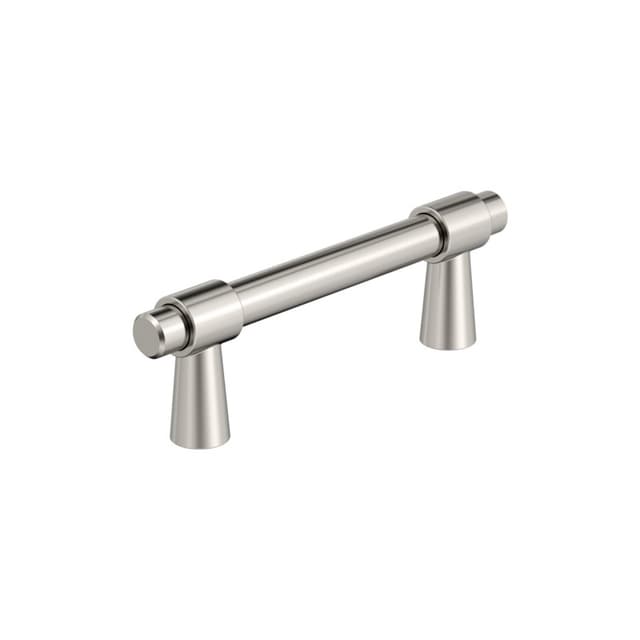 Amerock Destine Series 3 in (76 mm) Center to Center Polished Nickel Pull, BP37370PN