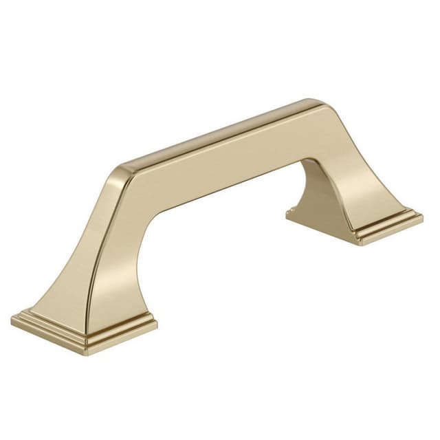 Amerock Exceed Series 3 in (76 mm) Center to Center Golden Champagne Pull, BP37375BBZ