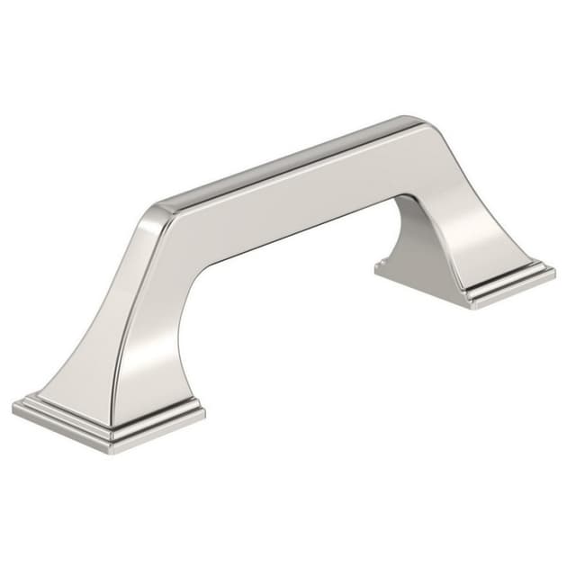 Amerock Exceed Series 3 in (76 mm) Center to Center Polished Nickel Pull, BP37375PN