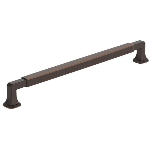 Amerock Stature Series 10-1/16 in (256 mm) Center to Center Oil Rubbed Bronze Pull, -BP37400ORB