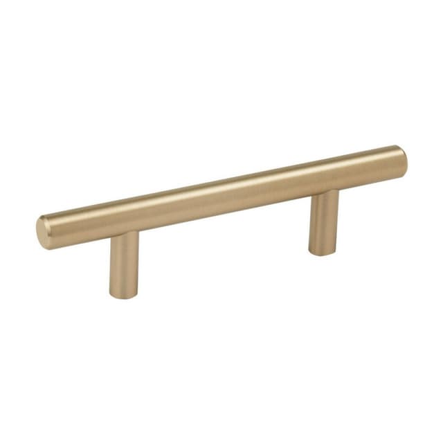 Amerock Bar Pulls Series 3 in (76 mm) Center to Center Golden Champagne Pull, -BP40515BBZ