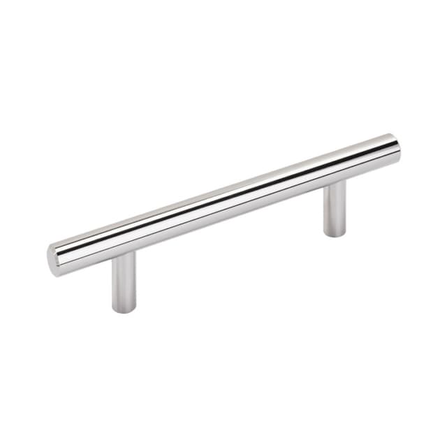 Amerock Bar Pulls Series 3-3/4 in (96 mm) Center to Center Polished Chrome Pull, -BP4051626