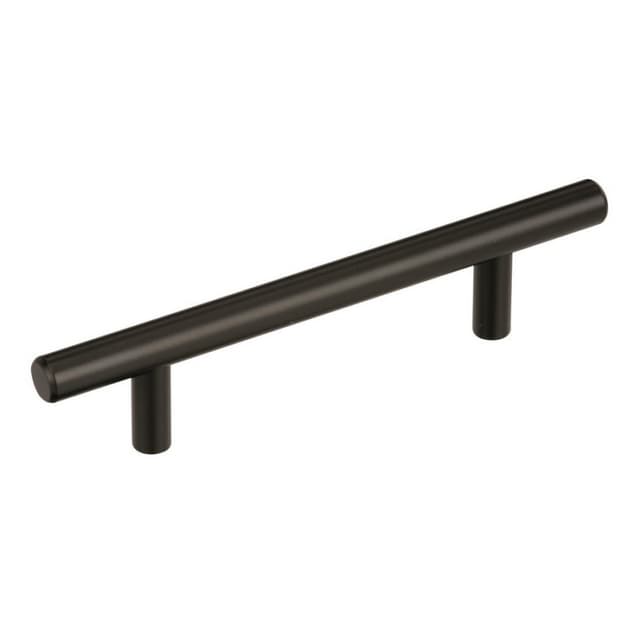 Amerock Bar Pulls Series 3-3/4 in (95 mm) Center to Center Black Bronze Pull, -BP40516BBR
