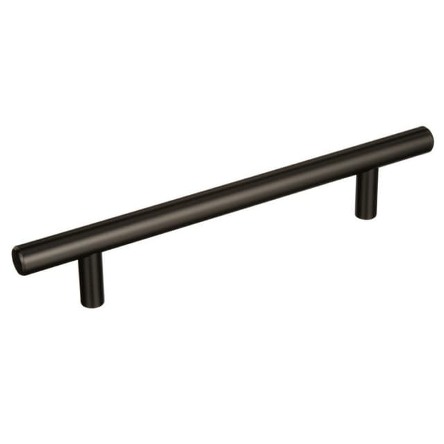Amerock Bar Pulls Series 5-1/16 in (128 mm) Center to Center Black Bronze Pull, -BP40517BBR
