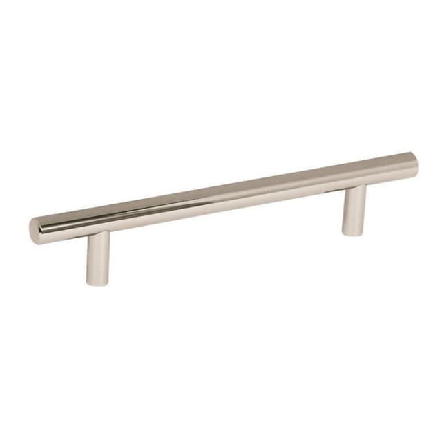Amerock Bar Pulls Series 5-1/16 in (128 mm) Center to Center Polished Nickel Pull, -BP40517PN