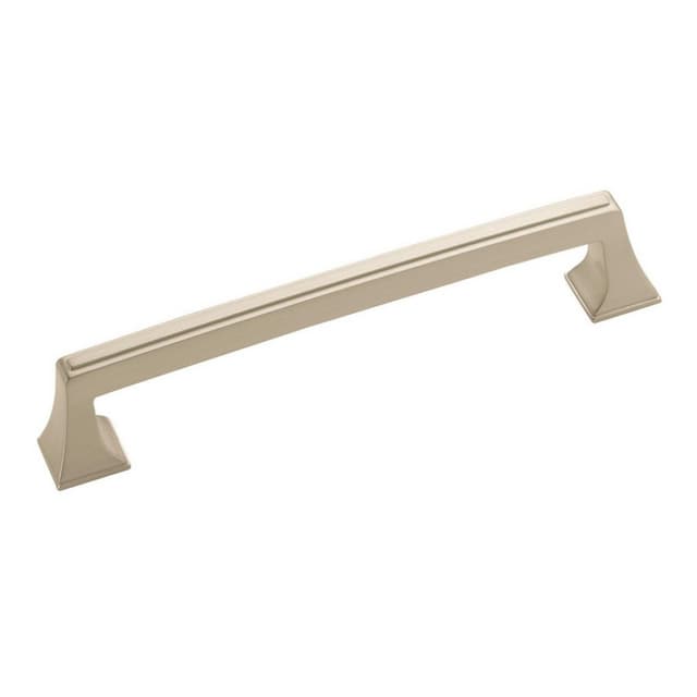 Amerock Mulholland Series 6-5/16 in (160 mm) Center to Center Satin Nickel Pull, -BP53530G10
