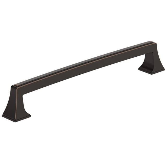 Amerock Mulholland Series 8 in (203 mm) Center to Center Oil Rubbed Bronze Pull, -BP53535ORB
