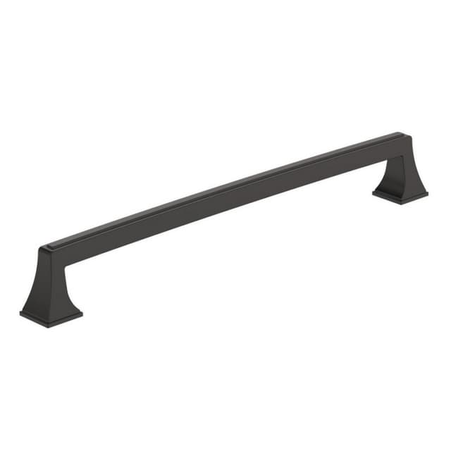 Amerock Mulholland Series 10-1/16 in (256 mm) Center to Center Black Bronze Pull, -BP53536BBR