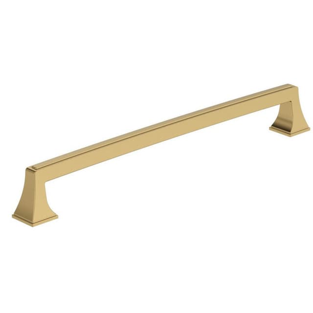 Amerock Mulholland Series 10-1/16 in (256 mm) Center to Center Champagne Bronze Pull, -BP53536CZ