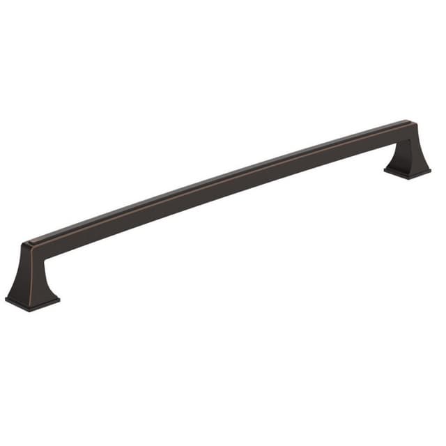 Amerock Mulholland Series 12-5/8 in (320 mm) Center to Center Oil Rubbed Bronze Pull, -BP53537ORB