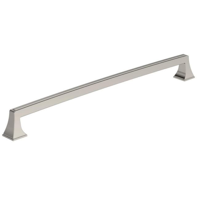 Amerock Mulholland Series 12-5/8 in (320 mm) Center to Center Polished Nickel Pull, -BP53537PN