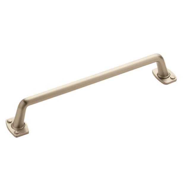Amerock Rochdale Series 6-5/16 in (160 mm) Center to Center Satin Nickel Pull, -BP53714G10