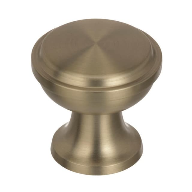 Amerock Westerly Series Golden Champagne 1-3/16 in (30 mm) Diameter Knob, - BP53718BBZ