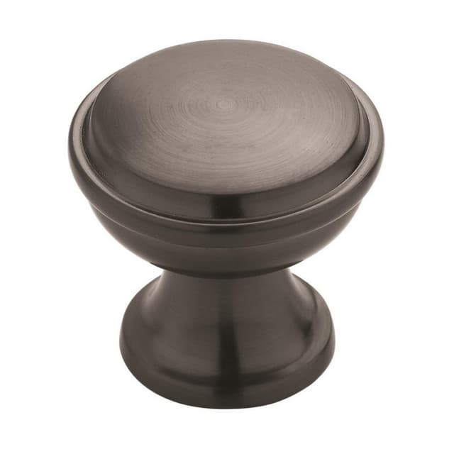 Amerock Westerly Series Graphite 1-3/16 in (30 mm) Diameter Knob, - BP53718GPH