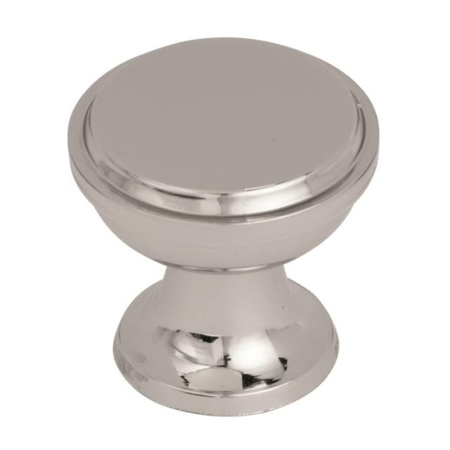 Amerock Westerly Series Polished Nickel 1-3/16 in (30 mm) Diameter Knob, - BP53718PN
