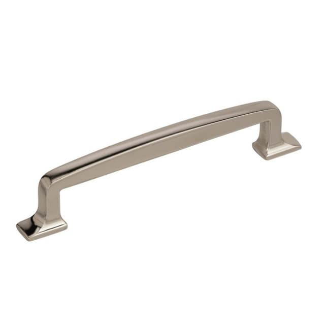 Amerock Westerly Series 5-1/16 in (128 mm) Center to Center Polished Nickel Pull, -BP53721PN