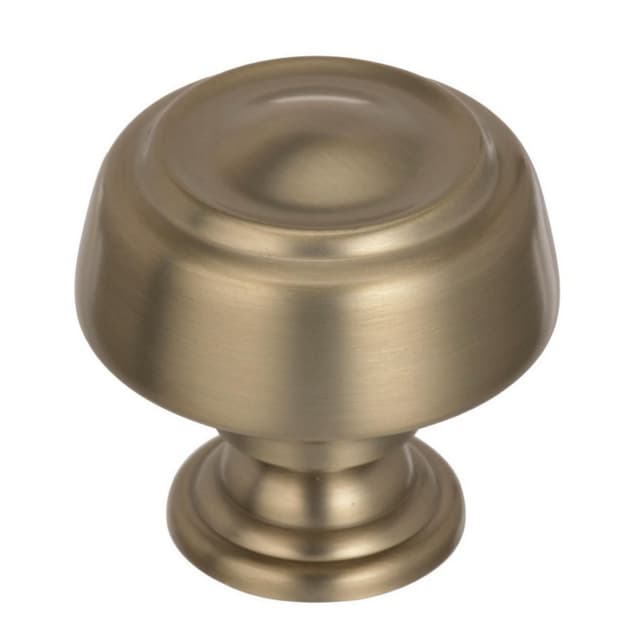 Amerock Kane Series Golden Champagne 1-5/8 in (41 mm) Diameter Knob, - BP538072BBZ