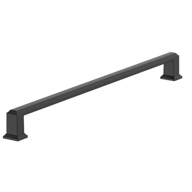 Amerock Appoint Series Matte Black 18" (457 mm) Center to Center Appliance Pull, -BP54031FB