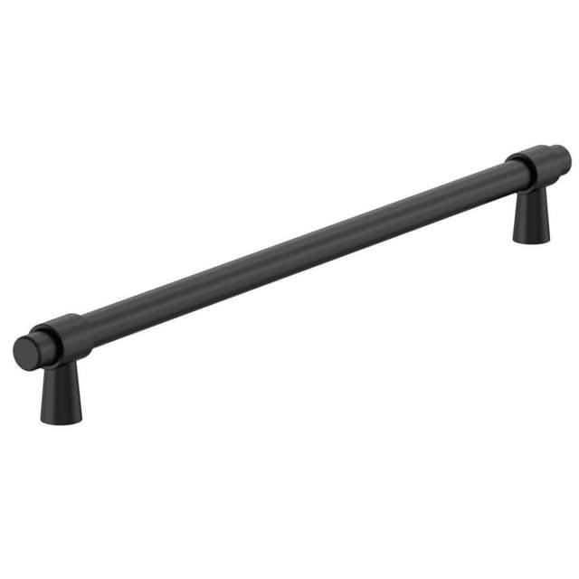 Amerock Destine Series Matte Black 18" (457 mm) Center to Center Appliance Pull, -BP54036FB