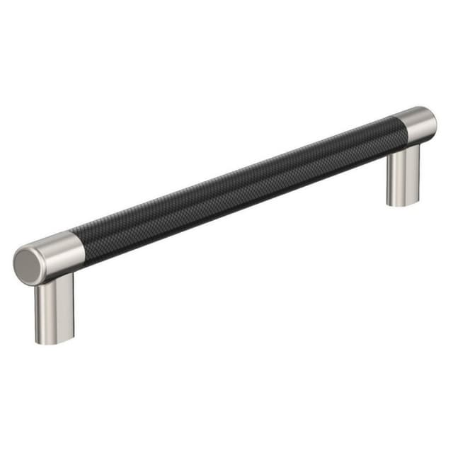 Amerock Esquire Series Polished Nickel/Black Bronze 12" (305 mm) Center to Center Appliance Pull, -BP54040PNBBR