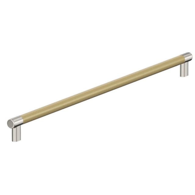 Amerock Esquire Series Polished Nickel/Golden Champagne 24" (610 mm) Center to Center Appliance Pull, -BP54042PNBBZ
