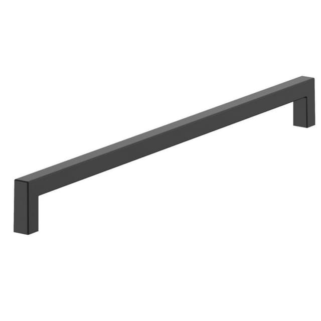 Amerock Monument Series Matte Black 18" (457 mm) Center to Center Appliance Pull, -BP54046FB