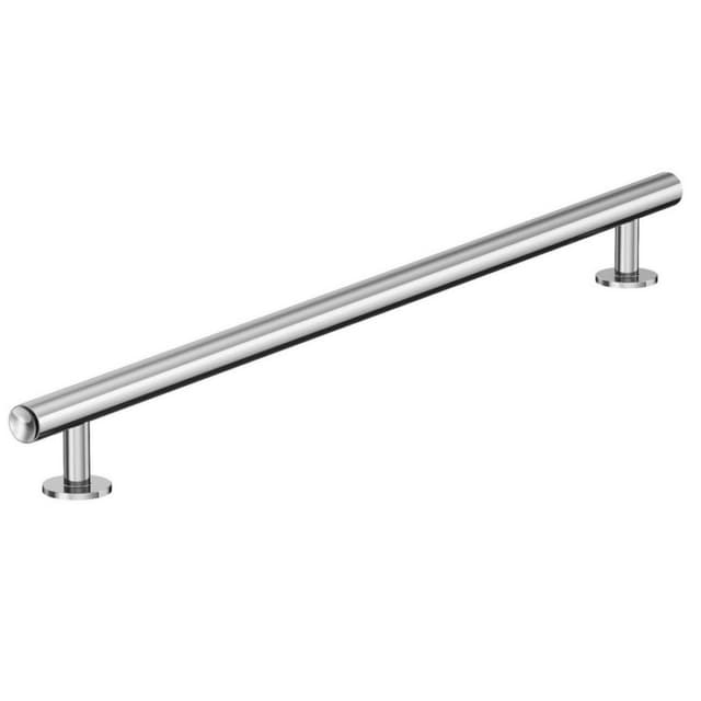 Amerock Radius Series Polished Chrome 18" (457 mm) Center to Center Appliance Pull, -BP5405126