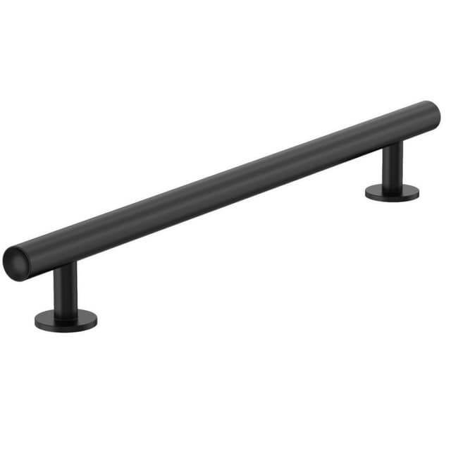 Amerock Radius Series Matte Black 18" (457 mm) Center to Center Appliance Pull, -BP54051FB