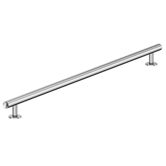 Amerock Radius Series Polished Chrome 24" (610 mm) Center to Center Appliance Pull, -BP5405226
