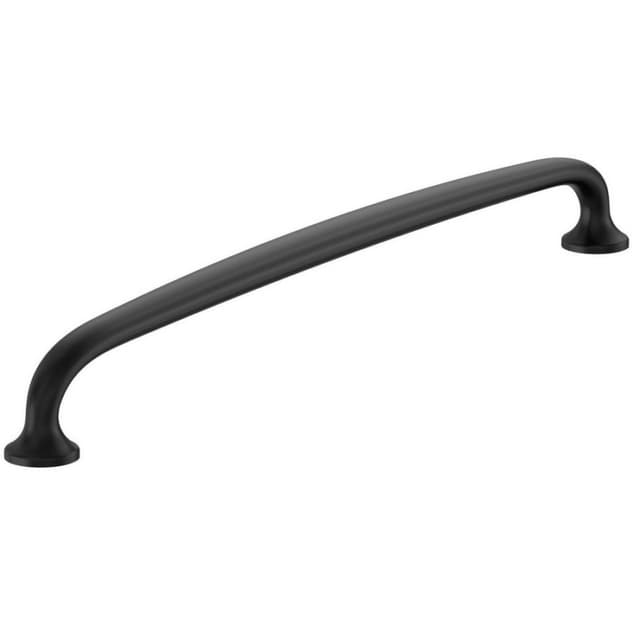 Amerock Renown Series Matte Black 18" (457 mm) Center to Center Appliance Pull, -BP54056FB