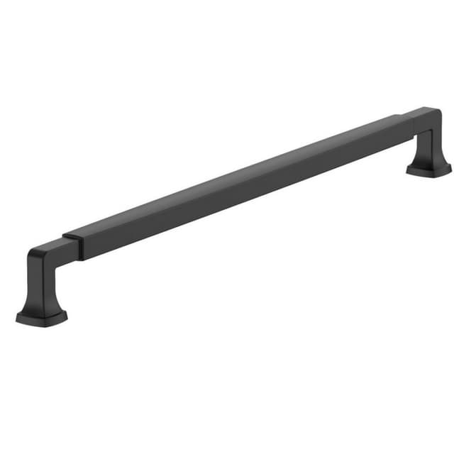 Amerock Stature Series Matte Black 18" (457 mm) Center to Center Appliance Pull, -BP54061FB