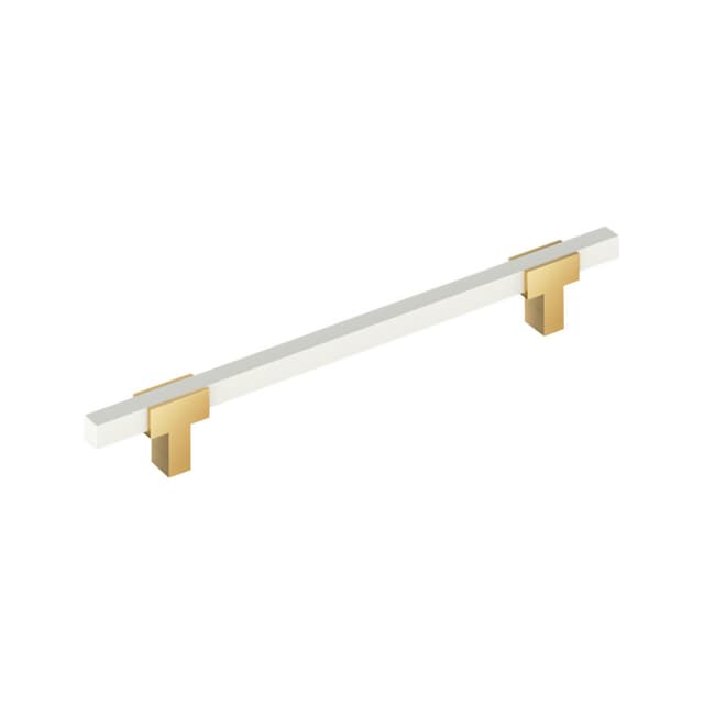 Amerock Urbanite Series Champagne Bronze/White 12" (305 mm) Center to Center Appliance Pull, BP54090CZWHT