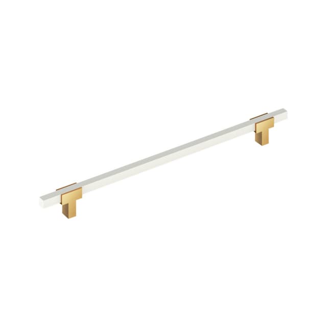 Amerock Urbanite Series Champagne Bronze/White 18" (457 mm) Center to Center Appliance Pull, BP54091CZWHT