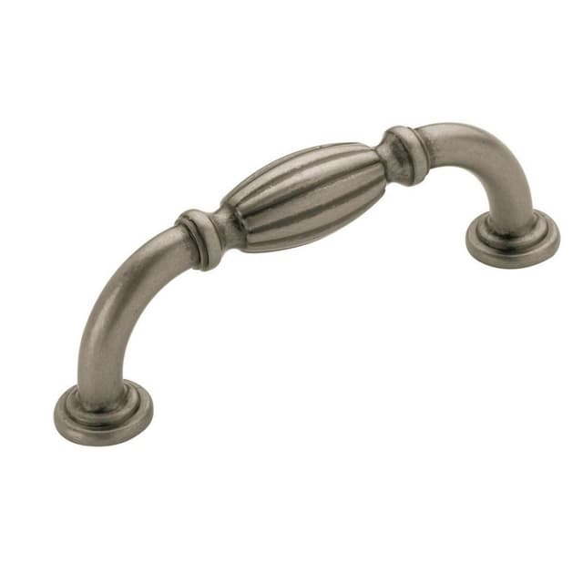 Amerock Blythe Series 3 in (76 mm) Center to Center Weathered Nickel Pull, -BP55222WN