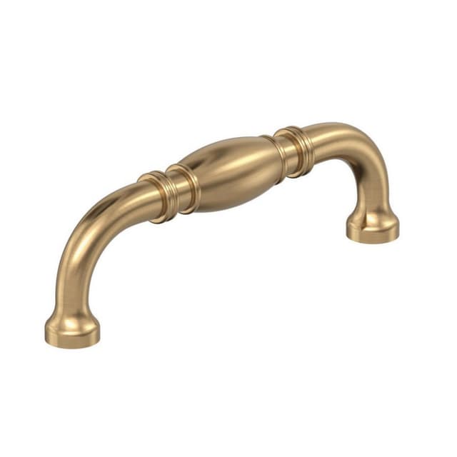 Amerock Granby Series 3-3/4 in (96 mm) Center to Center Champagne Bronze Pull, -BP55243CZ