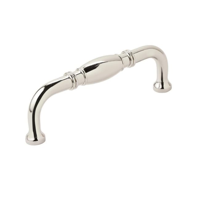 Amerock Granby Series 3-3/4 in (96 mm) Center to Center Polished Nickel Pull, -BP55243PN