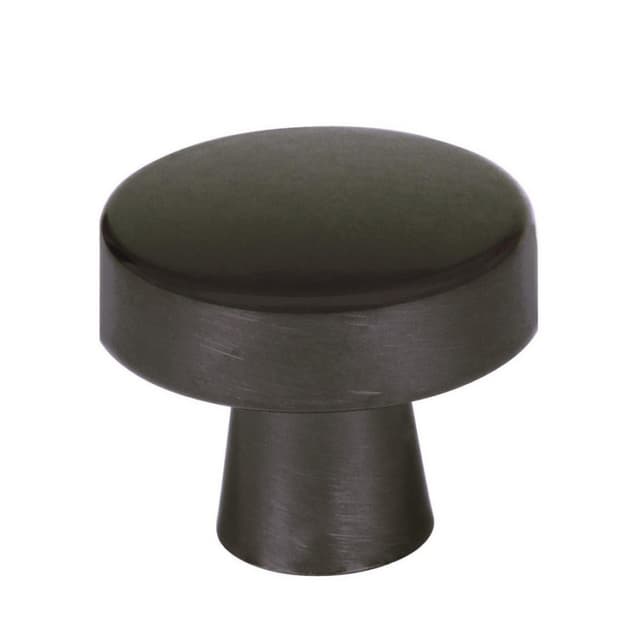 Amerock Blackrock Series Black Bronze 1-5/16 in (33 mm) Diameter Knob, - BP55270BBR