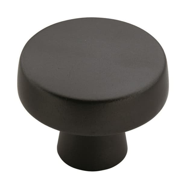 Amerock Blackrock Series Black Bronze 1-5/8 in (41 mm) Diameter Knob, - BP55272BBR