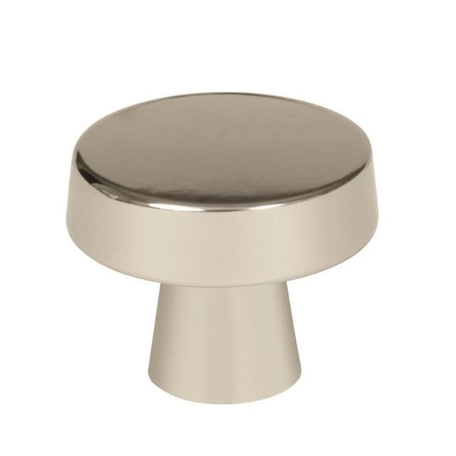 Amerock Blackrock Series Polished Nickel 1-5/8 in (41 mm) Diameter Knob, - BP55272PN