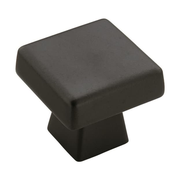 Amerock Blackrock Series Black Bronze 1-1/2 in (38 mm) L x 1-1/2 in (38 mm) W Knob, -BP55273BBR
