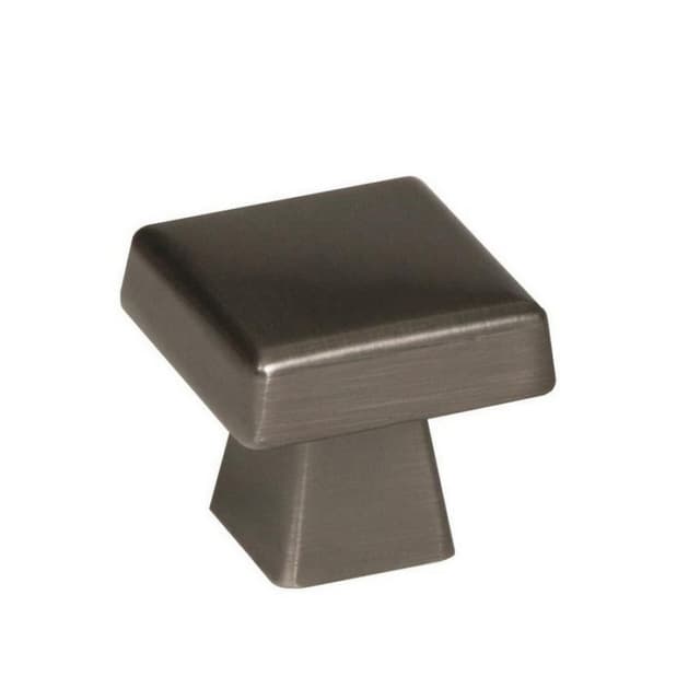 Amerock Blackrock Series Gunmetal 1-1/2 in (38 mm) L x 1-1/2 in (38 mm) W Knob, -BP55273GM