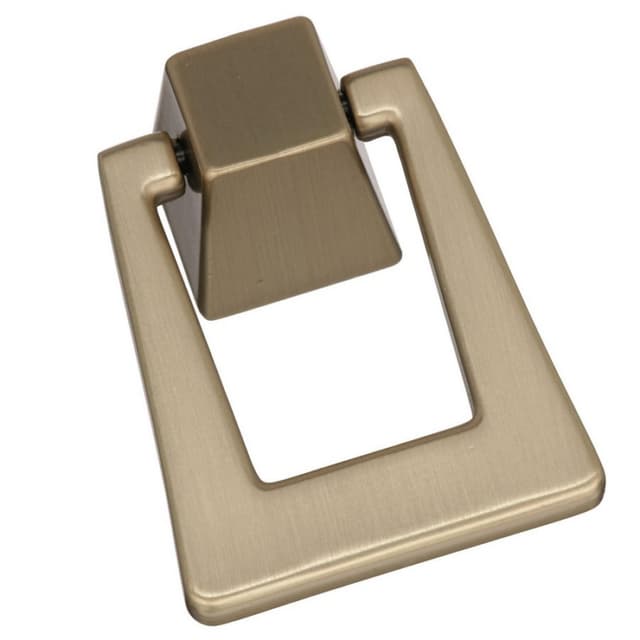 Amerock Blackrock Series Golden Champagne 1-13/16 in (46 mm) L x 1-3/8 in (35 mm) W Knob, -BP55274BBZ