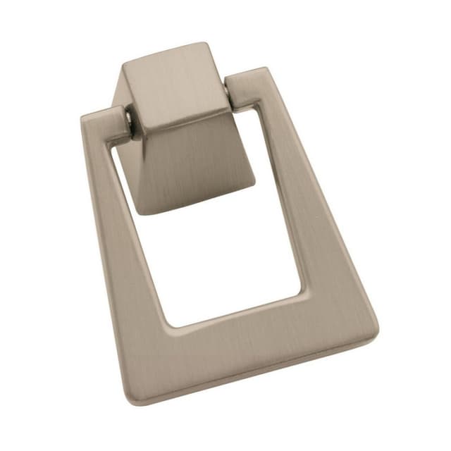 Amerock Blackrock Series Satin Nickel 1-13/16 in (46 mm) L x 1-3/8 in (35 mm) W Knob, -BP55274G10