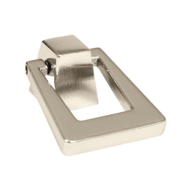 Amerock Blackrock Series Polished Nickel 1-13/16 in (46 mm) L x 1-3/8 in (35 mm) W Knob, -BP55274PN