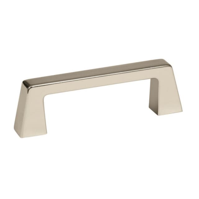 Amerock Blackrock Series 3 in (76 mm) Center to Center Polished Nickel Pull, -BP55275PN